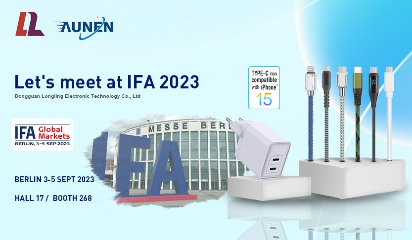 IFA ifa2023 ifaberlin Mobileaccessories TypeCcable mfi Fastcharge